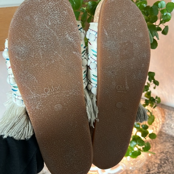 Chloe’ Fringe Nolan Slides - Picture 10 of 10